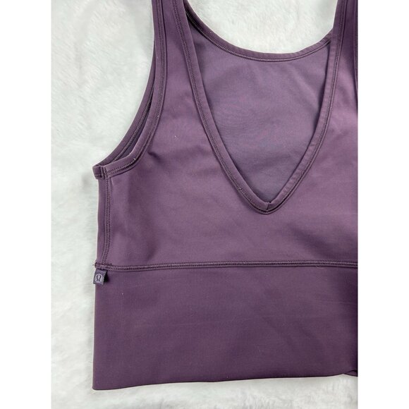 Lululemon Power Pivot Tank Everlux Small Grape Thistle - Picture 5 of 7
